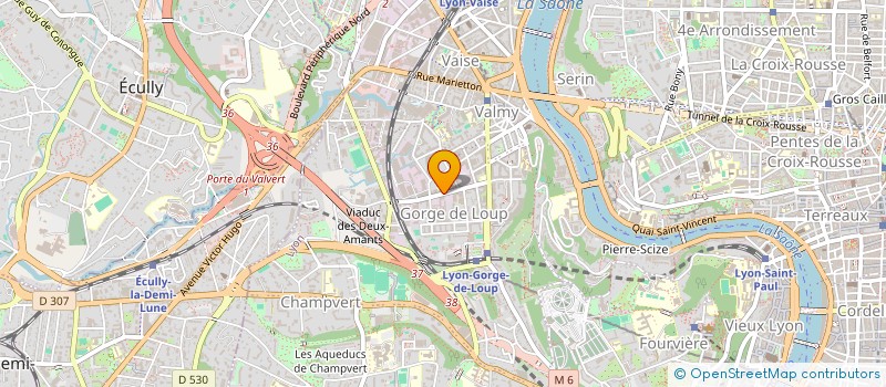 localisation de l'entreprise FRANCEMAT SUD à LYON
