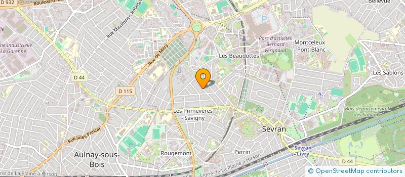 localisation de l'entreprise FRANCEMENT BON à SEVRAN
