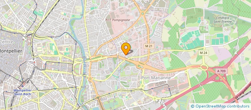 localisation de l'entreprise FRANCENERGIES CONSEIL à MONTPELLIER