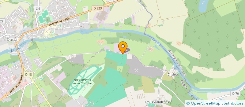 localisation de l'entreprise FRANCEPAL à DURTAL