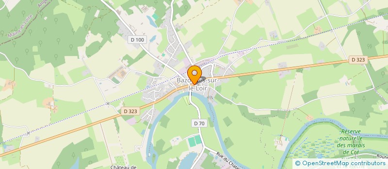 localisation de l'entreprise FRANCEPAL à BAZOUGES CRE SUR LOIR