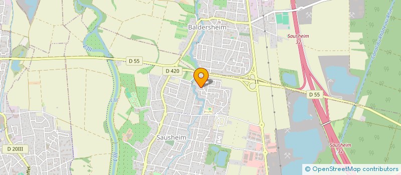 localisation de l'entreprise FRANCEPLANS SARL  SAUSHEIM