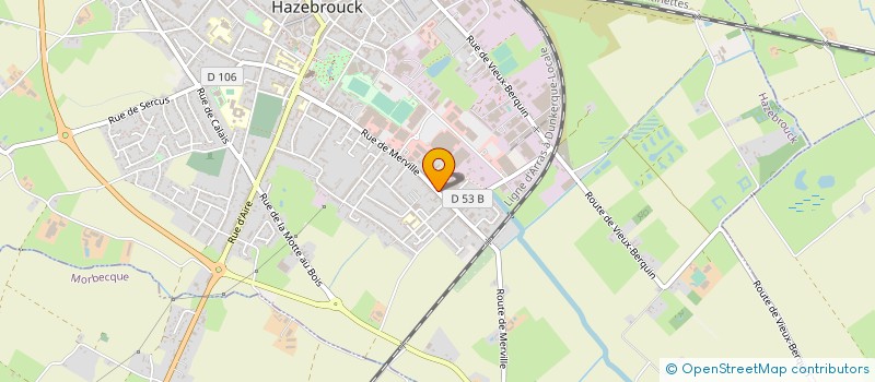 localisation de l'entreprise FRANCEPOWER à HAZEBROUCK