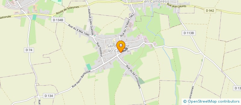 localisation de l'entreprise FRANCEPRODUCT à SAINT-HILAIRE-LEZ-CAMBRAI