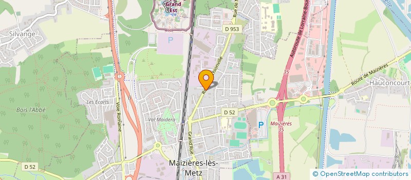 localisation de l'entreprise FRANCERENT  MAIZIERES-LES-METZ