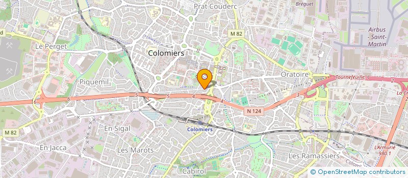 localisation de l'entreprise FRANCES  COLOMIERS