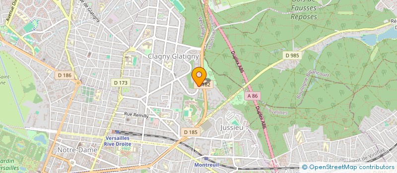 localisation de l'entreprise FRANCESCAISO à VERSAILLES