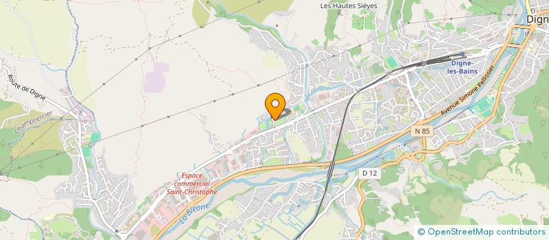 localisation de l'entreprise FRANCESCHI à DIGNE-LES-BAINS