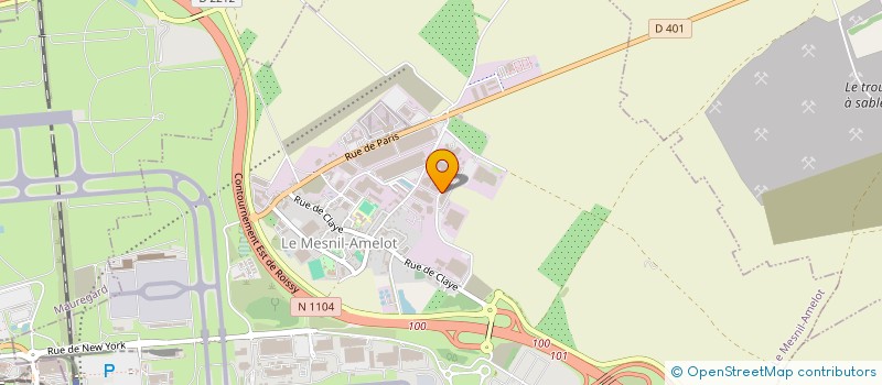 localisation de l'entreprise FRANCESCHINI  LE MESNIL-AMELOT