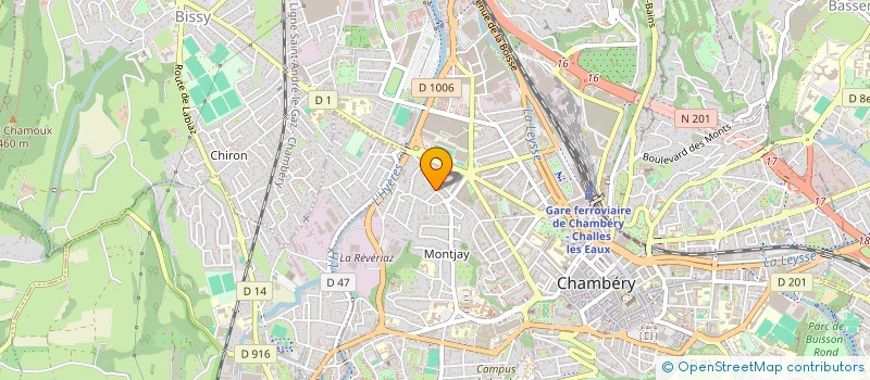 localisation de l'entreprise FRANCESCO CUCCO CONSULTING  CHAMBERY