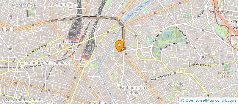 localisation de l'entreprise FRANCESCO RIZZI  PARIS