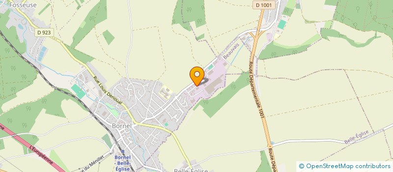 localisation de l'entreprise FRANCESHOP à BORNEL