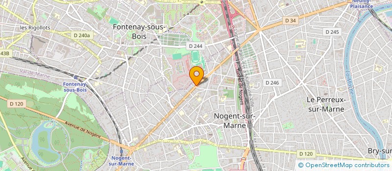 localisation de l'entreprise FRANCESPEED à NOGENT-SUR-MARNE
