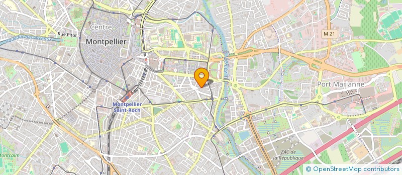 localisation de l'entreprise FRANCETECHPHARM à MONTPELLIER