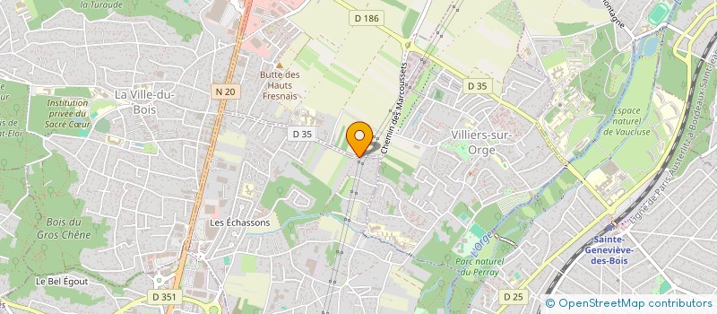 localisation de l'entreprise FRANCETIQ à LONGPONT-SUR-ORGE