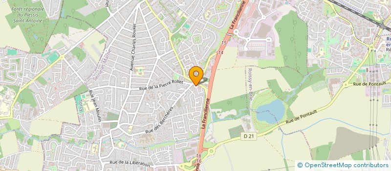 localisation de l'entreprise FRANCETRUCKCONSTRUCTION  NOISEAU