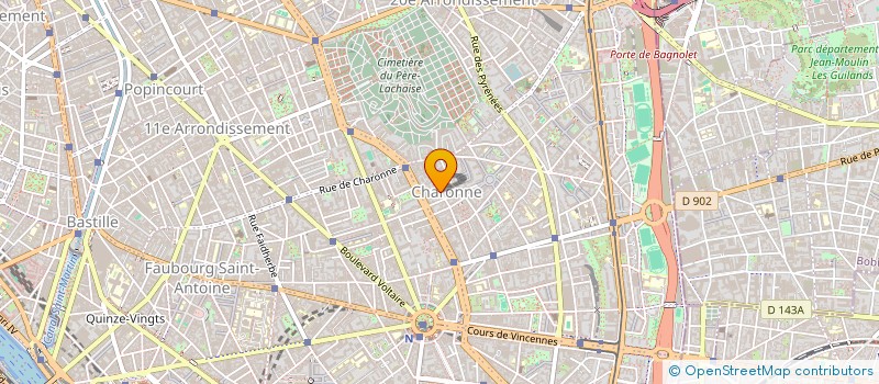 localisation de l'entreprise FRANCEUROPE CONSEILS SARL  PARIS