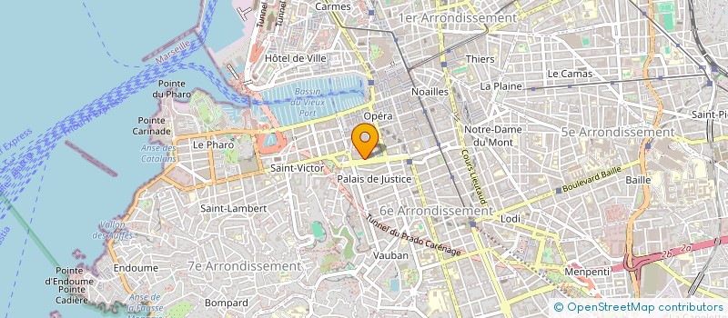 localisation de l'entreprise FRANCEXIM à MARSEILLE