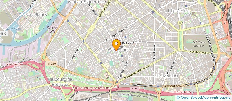 localisation de l'entreprise FRANCEXO II à LILLE