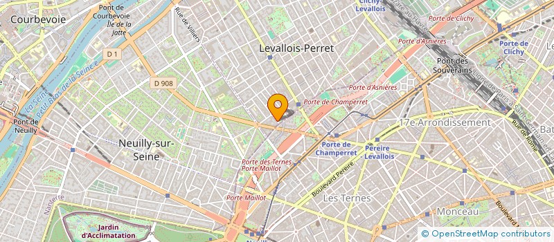 localisation de l'entreprise FRANCFORT LECOQ DEVELOPMENT à LEVALLOIS-PERRET