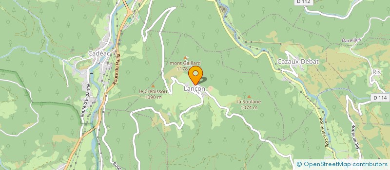 localisation de l'entreprise FRANCH  LANCON