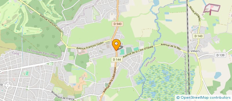 localisation de l'entreprise FRANCH  CUCQ