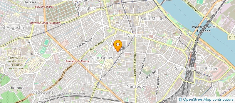 localisation de l'entreprise FRANCHAUD  BORDEAUX