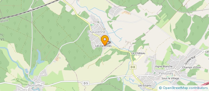 localisation de l'entreprise FRANCHE COMTE A VOTRE SERVICE à CHAUCENNE