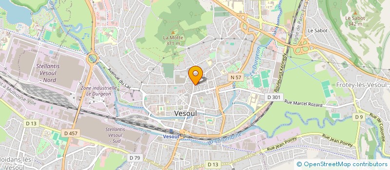 localisation de l'entreprise FRANCHE COMTE DECAPAGE à VESOUL