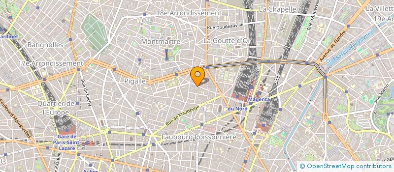 localisation de l'entreprise FRANCHE INDUSTRIES à PARIS