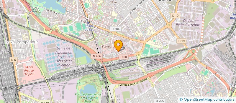 localisation de l'entreprise FRANCHEMONT DISTRIBUTION  CRETEIL