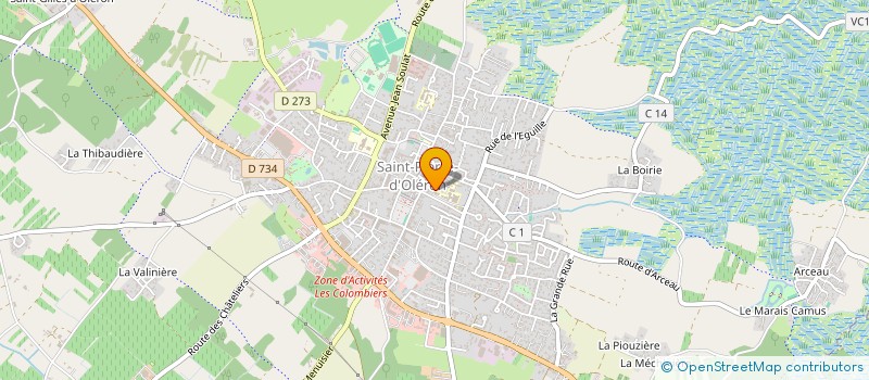 localisation de l'entreprise FRANCHES LIPPES MOUVEMENT  SAINT-PIERRE-D'OLERON