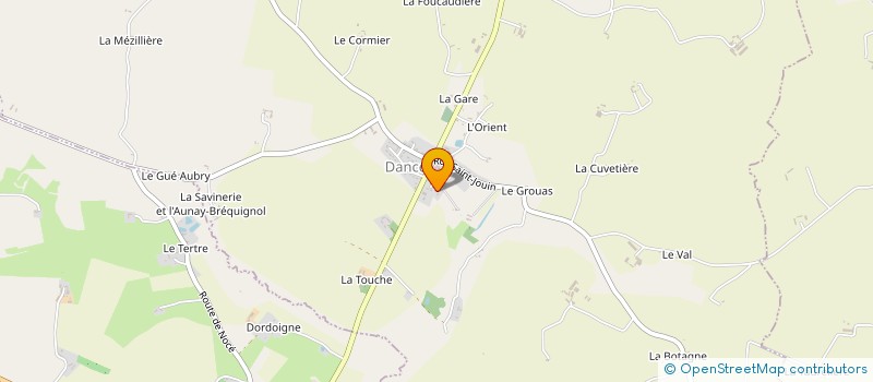 localisation de l'entreprise FRANCHET ELECTRICITE - PLOMBERIE à PERCHE-EN-NOCE