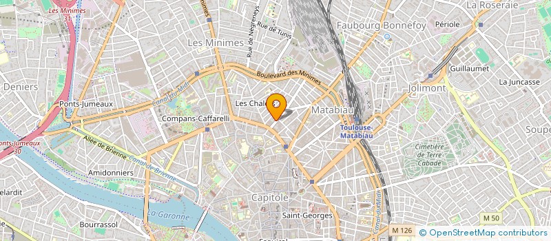 localisation de l'entreprise FRANCHEVILLE - SARZEAU à TOULOUSE