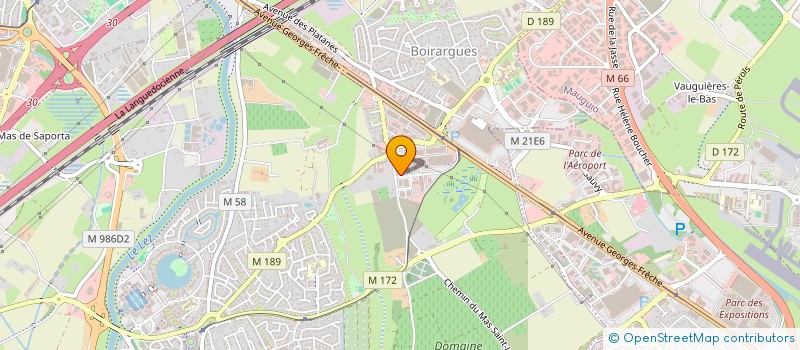 localisation de l'entreprise FRANCHI MEUBLES INVESTISSEMENTS à LATTES