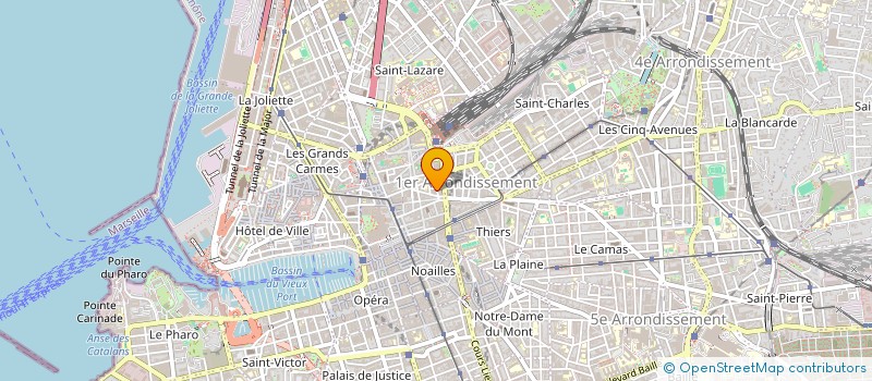 localisation de l'entreprise FRANCHIC à MARSEILLE