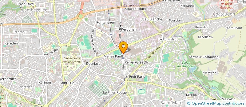 localisation de l'entreprise FRANCHINE 2 à BREST