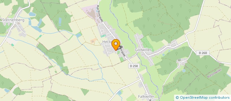 localisation de l'entreprise FRANCHINI  HECKEN