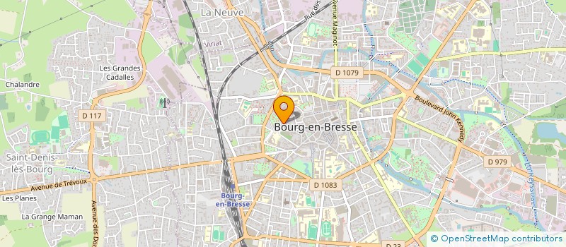 localisation de l'entreprise FRANCHINI MARTINEZ SDF  BOURG-EN-BRESSE