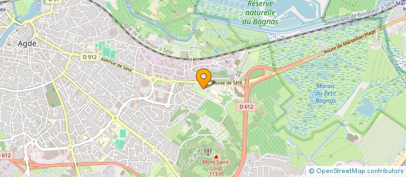 localisation de l'entreprise FRANCHINO INDIVISION à AGDE