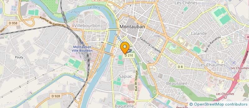 localisation de l'entreprise FRANCHIR à MONTAUBAN