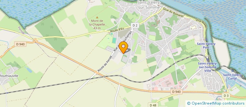 localisation de l'entreprise FRANCHIR UN CAP à SAINT-VALERY-SUR-SOMME