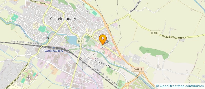 localisation de l'entreprise FRANCHISE CONCEPTS ET DEVELOPPEMENT à CASTELNAUDARY