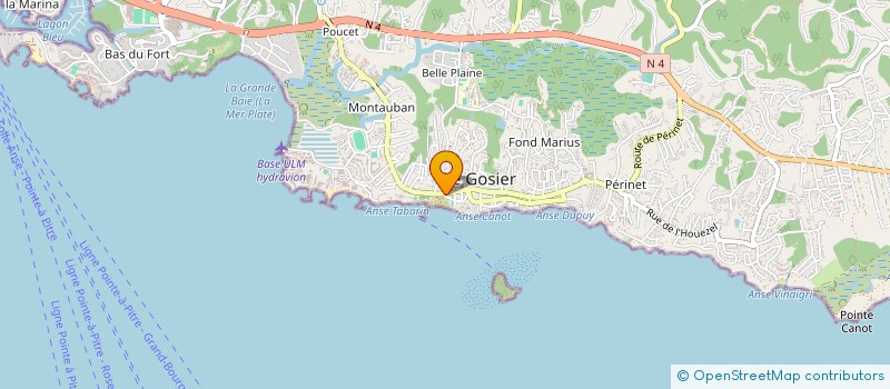localisation de l'entreprise FRANCHISE GRILL à LE GOSIER