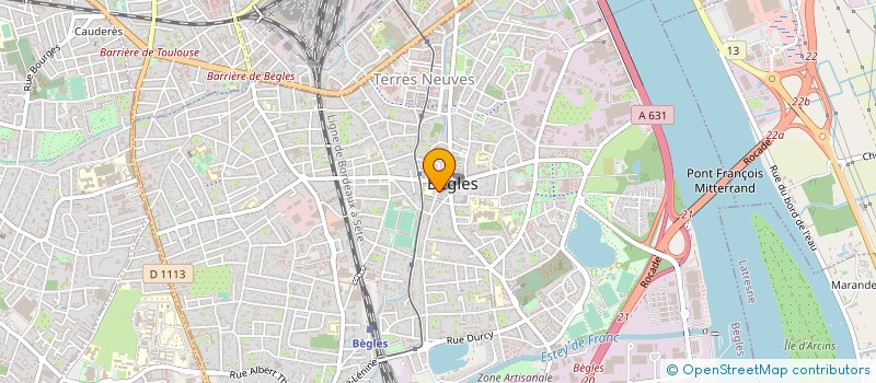 localisation de l'entreprise FRANCHISE PHOOD HOLDING à BEGLES