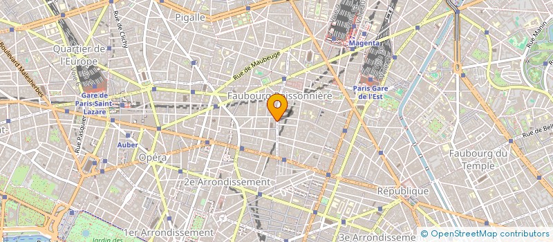 localisation de l'entreprise FRANCHITEX  PARIS