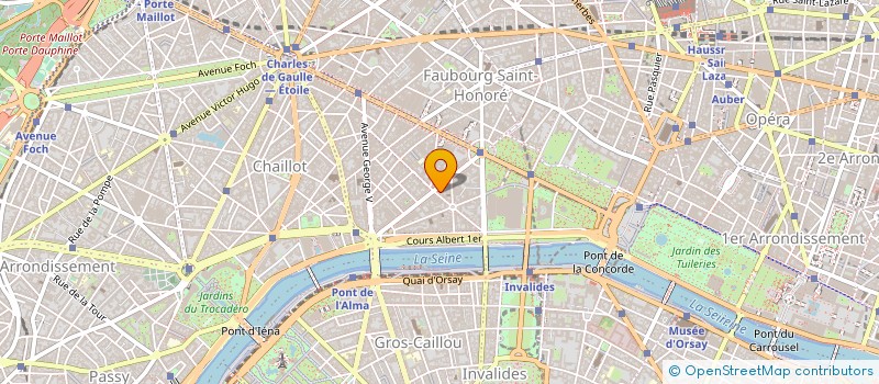 localisation de l'entreprise FRANCHOO à PARIS