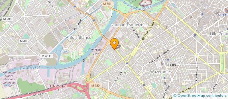 localisation de l'entreprise FRANCHTERRE à LILLE
