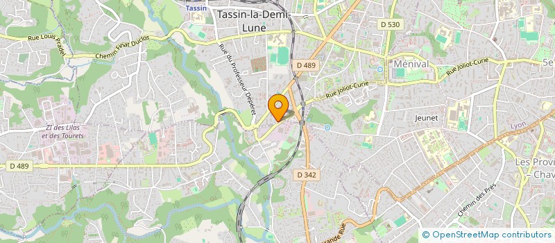 localisation de l'entreprise FRANCHVIK  TASSIN-LA-DEMI-LUNE