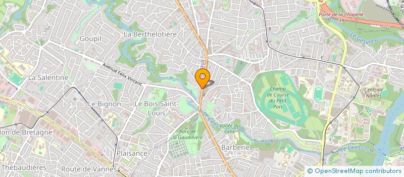 localisation de l'entreprise FRANCIA HABLA ESPAGNOL à ORVAULT